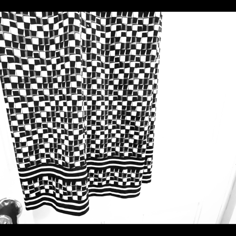Black/White Pants